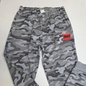 Big Boys Size 10-12 Slim Fit DKNY Sport Camouflage Joggers New With Tags